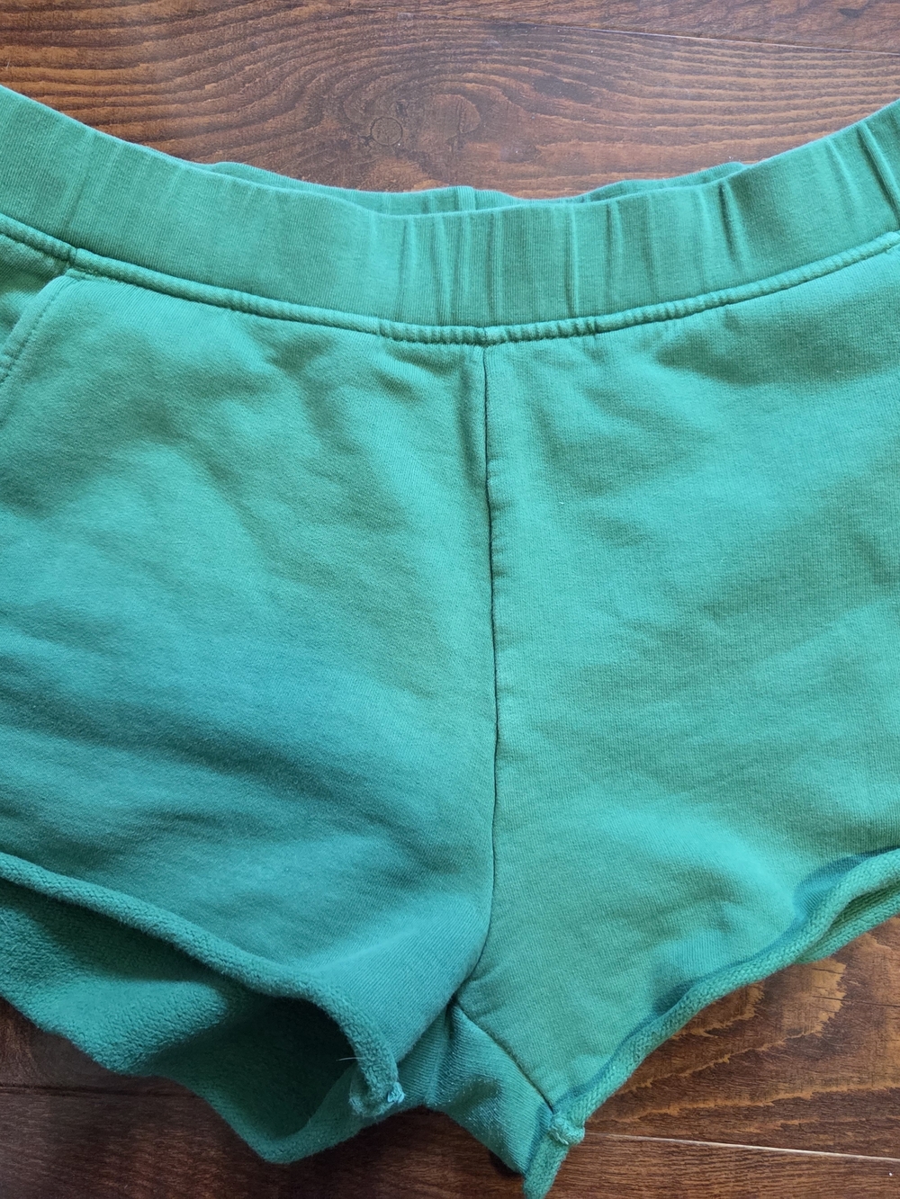 Left On Friday Green Shorts